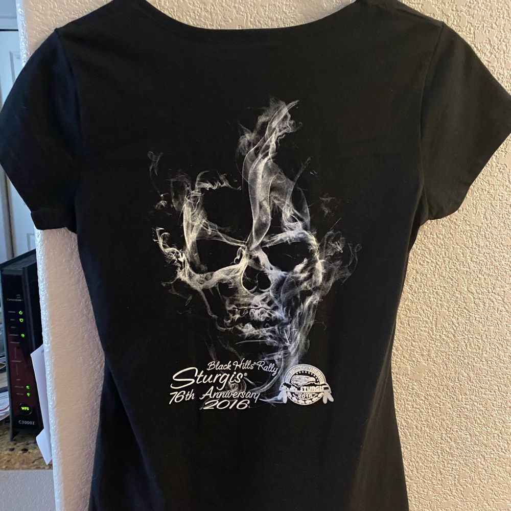 Black Hills Rally Sturgis 76th Anniversary T-shirt
